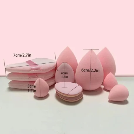 1 or 12pc Makeup Sponge Beauty Egg - Image 6