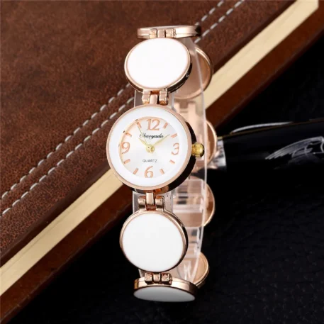 Ladies Gold or Silver Small Dial Quartz Wristwatch - Image 9