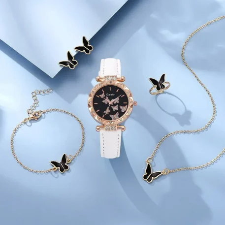 6/1pcs Set Women Watch, Ring, Necklace Earrings and Bracelet - Image 5