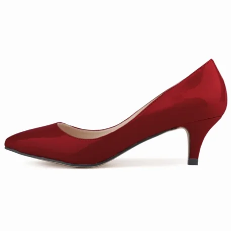 Classic Low Med Kitten Heels - Image 10