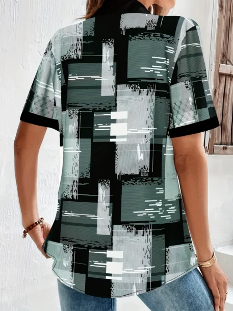 Women's Plus Size  Summer Shirt - Image 2