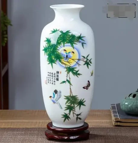 Jingdezhen Ceramic Vase -  Vintage Chinese - Image 27