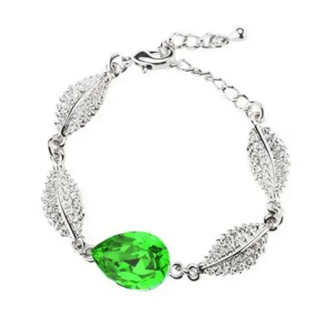 Lovely Austrian Crystal Link Chain bracelet - Image 11