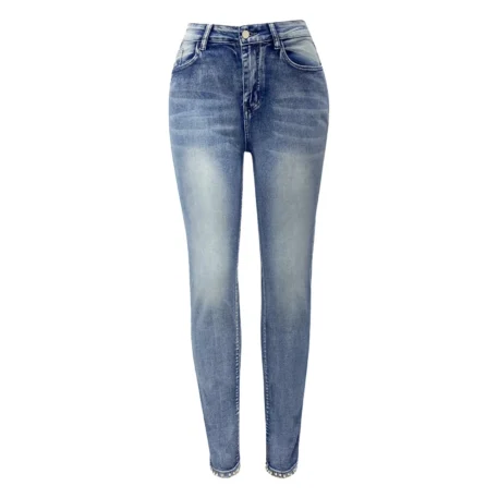 Women's High Waist Vintage Jeans - Image 2