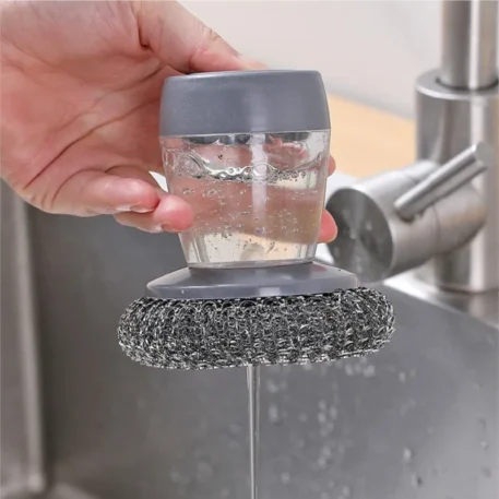 Portable Dispensing Tool Dish Brush