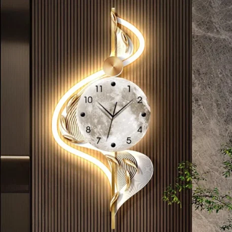 Luxury Metal Wall Art Clocks - Image 5