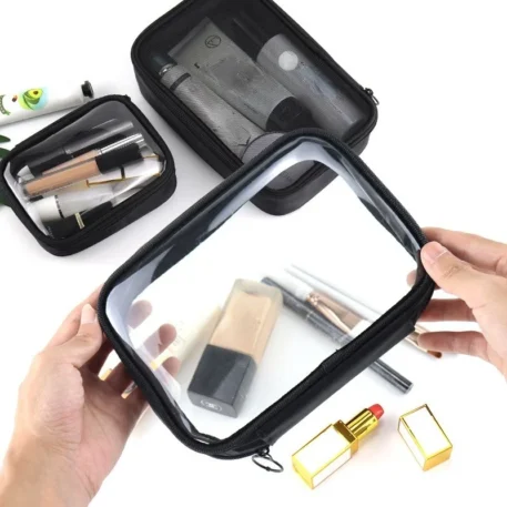 Waterproof Transparent Cosmetic Bag - Image 3