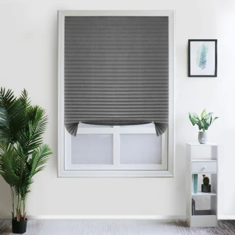 Window Self Adhesive Pleated Blinds Cordless - Image 10