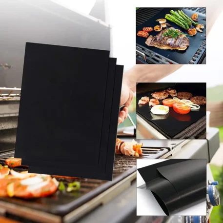 1-20 PCS Non-stick BBQ Grill Mat - Image 2