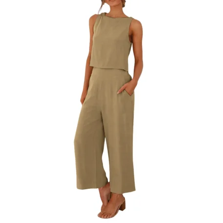 Summer Casual Linen 2 Piece Set - Image 10