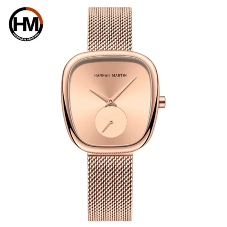 Hannah Martin Brand Simple Wristwatch Tonneau Dial - Image 14