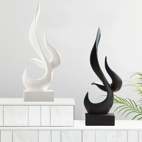 Resin Minimalist Sculpture Statues -  Abstract Figurines - Image 5