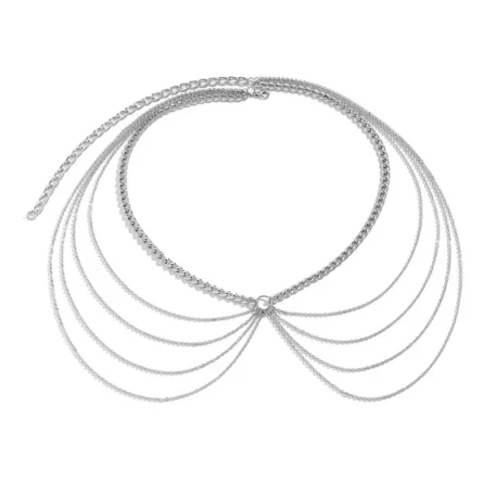 Fashionable Simple Ladies Metal Waist Chain - Image 8