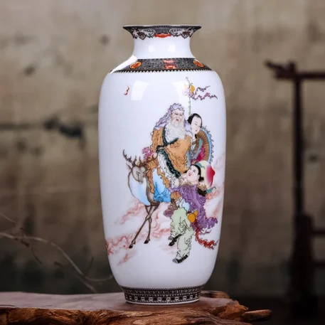 Jingdezhen Ceramic Vase -  Vintage Chinese - Image 7