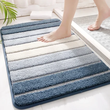 Thick Non-slip Bathroom Rug Large Capacity Super Absorbent Quick-drying - Image 7