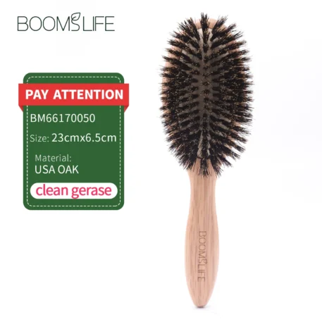 Boar Bristle Hair Brush - Image 10