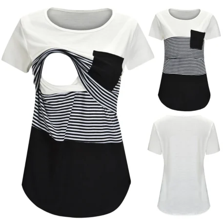 New Maternity Casual Tops for Nursing - Image 2