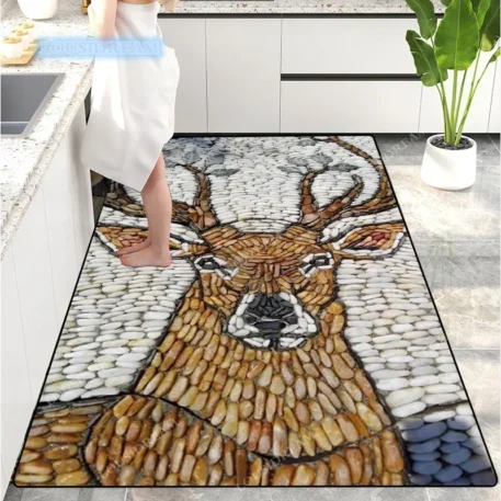 Creative Pebble Door Mat Absorbent with a Non slip back - Image 10