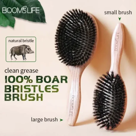 Boar Bristle Hair Brush