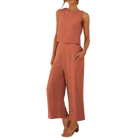 Summer Casual Linen 2 Piece Set - Image 11