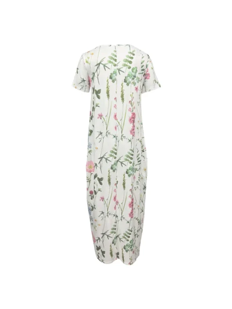 Women's plus size floral print dress - Image 3