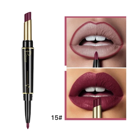 2 in 1 Matte Lipstick & Lip Liner - Image 8