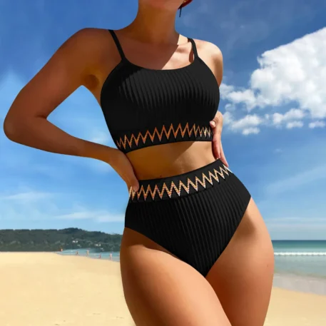 Women's High Waist Bikini Set - Image 11