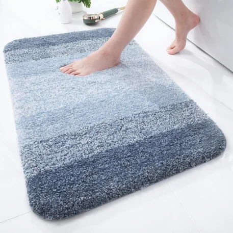 Luxury Bathroom Rug Soft Foot Mat Absorbent Microfiber - Image 11