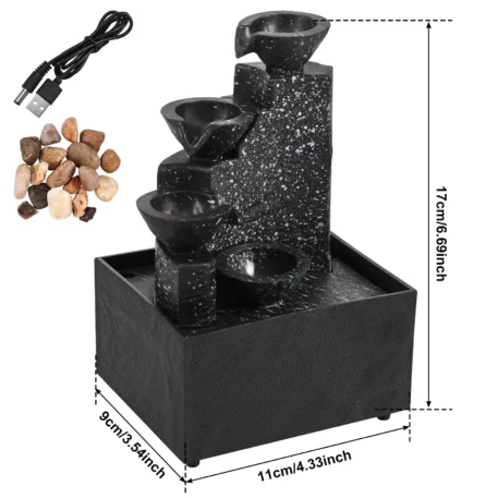 Mini Desktop Fountain - Image 9