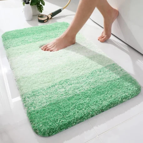 Luxury Bathroom Rug Soft Foot Mat Absorbent Microfiber - Image 9