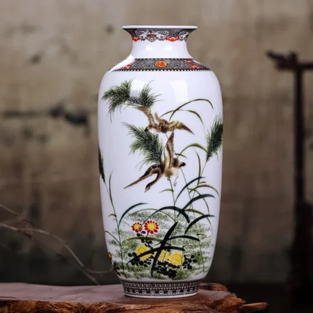 Jingdezhen Ceramic Vase -  Vintage Chinese - Image 9