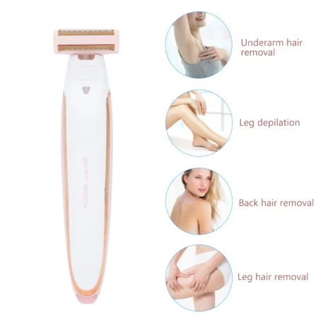 Epilator Electric Depilatory USB Hair Remover - Image 2