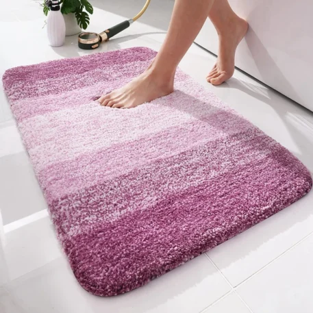 Luxury Bathroom Rug Soft Foot Mat Absorbent Microfiber - Image 8