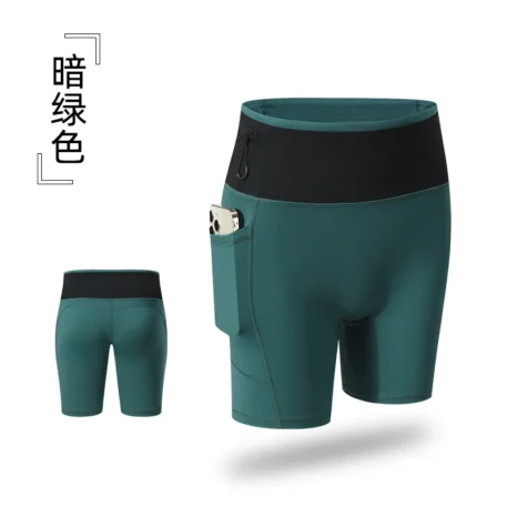 Summer Sports Workout Running Shorts with Pockets - Image 9