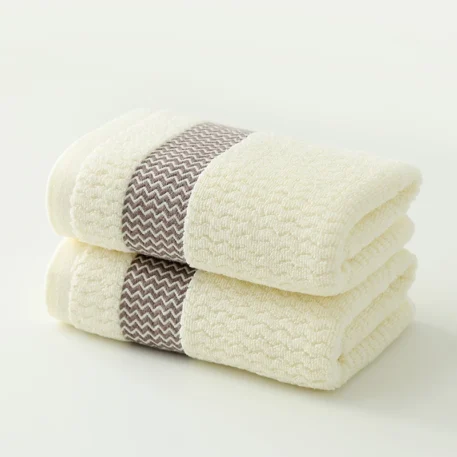 2 Thickened Absorbent Towels Pure Cotton - Quick Absorbent - Image 8