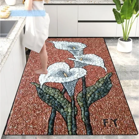 Creative Pebble Door Mat Absorbent with a Non slip back - Image 11