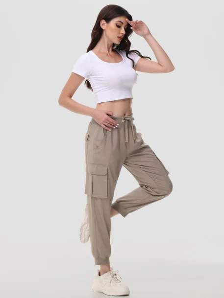 Women's Lightweight Cargo Capris - Image 2