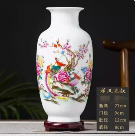 Jingdezhen Ceramic Vase -  Vintage Chinese - Image 22