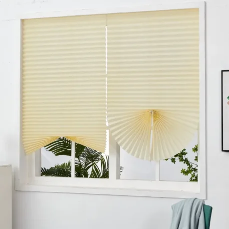 Window Self Adhesive Pleated Blinds Cordless - Image 14