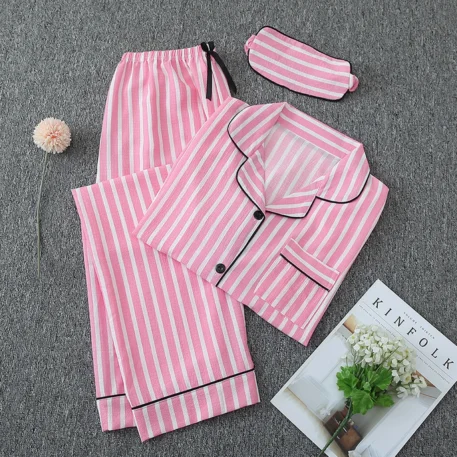 2pc Cotton Pajama Set Women's - Image 9