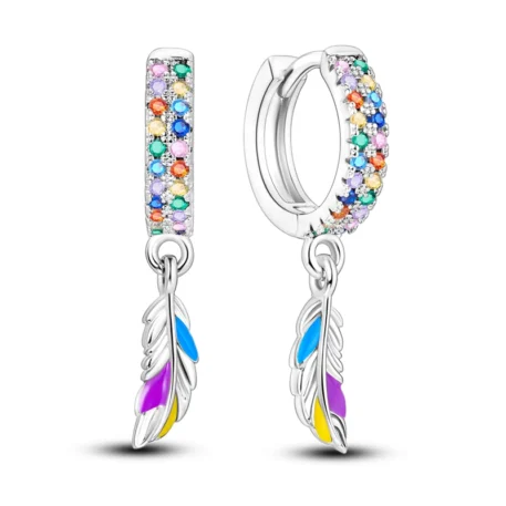 Multicolor Zircon Earrings - Image 9