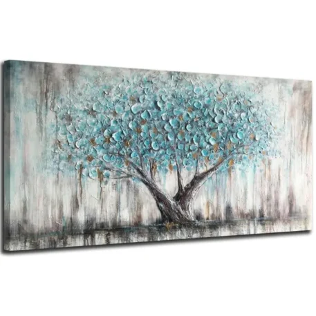 Nordic Style Abstract Tree of Life Canvas - Image 5