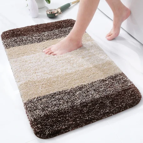 Luxury Bathroom Rug Soft Foot Mat Absorbent Microfiber - Image 7