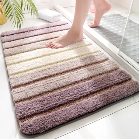 Thick Non-slip Bathroom Rug Large Capacity Super Absorbent Quick-drying - Image 8