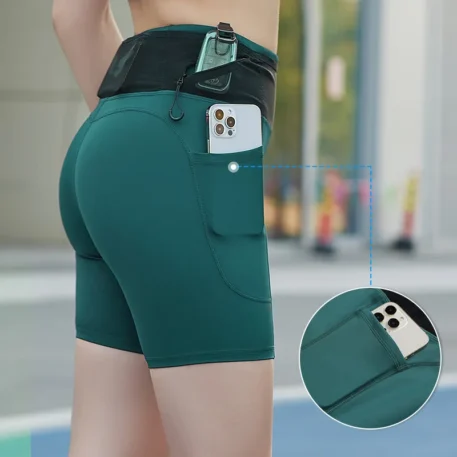 Summer Sports Workout Running Shorts with Pockets