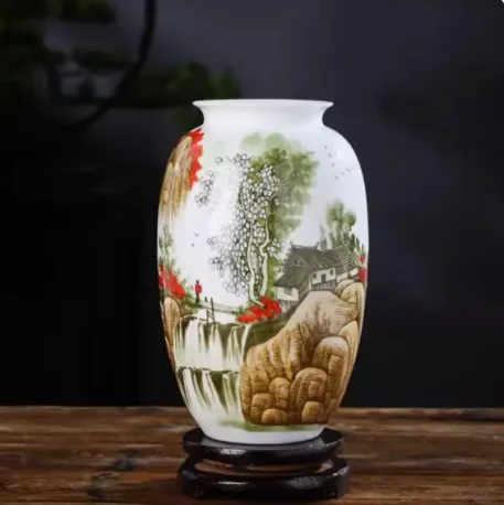 Jingdezhen Ceramic Vase -  Vintage Chinese - Image 20