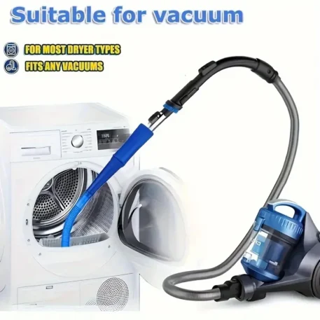 Dryer Vent Cleaning Kit with Vacuum Attachment and a Bendable Dryer Lint Remover - Image 5