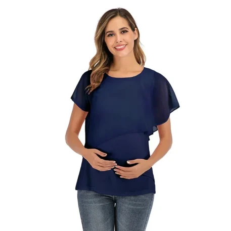 New Summer Maternity Nursing T-Shirts - Image 3