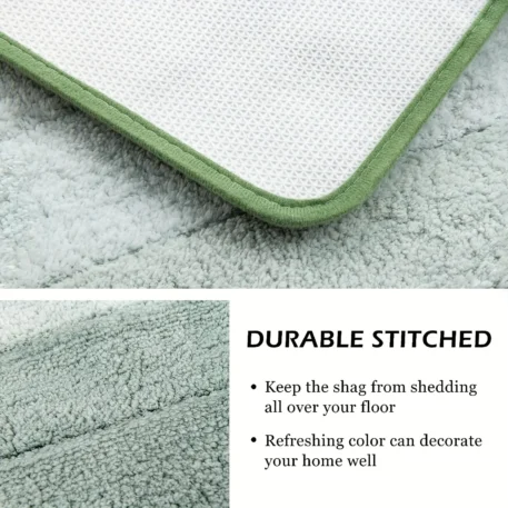 Bathroom Rugs Non Slip Ultra Soft Bath Mat - Image 3