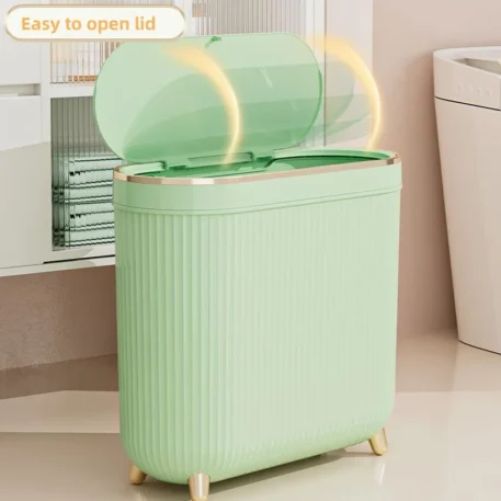 12L Luxury Bathroom Trash Can - Image 8